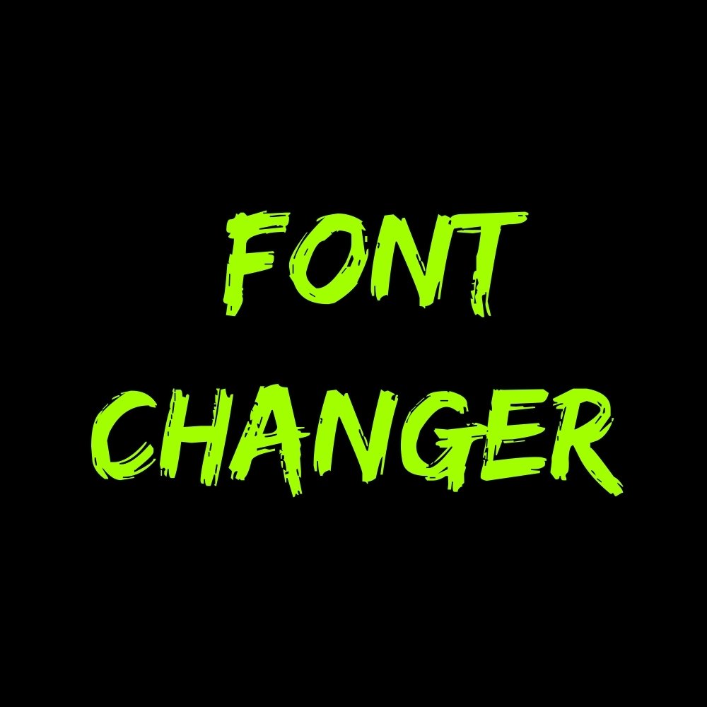 Online Font Changer